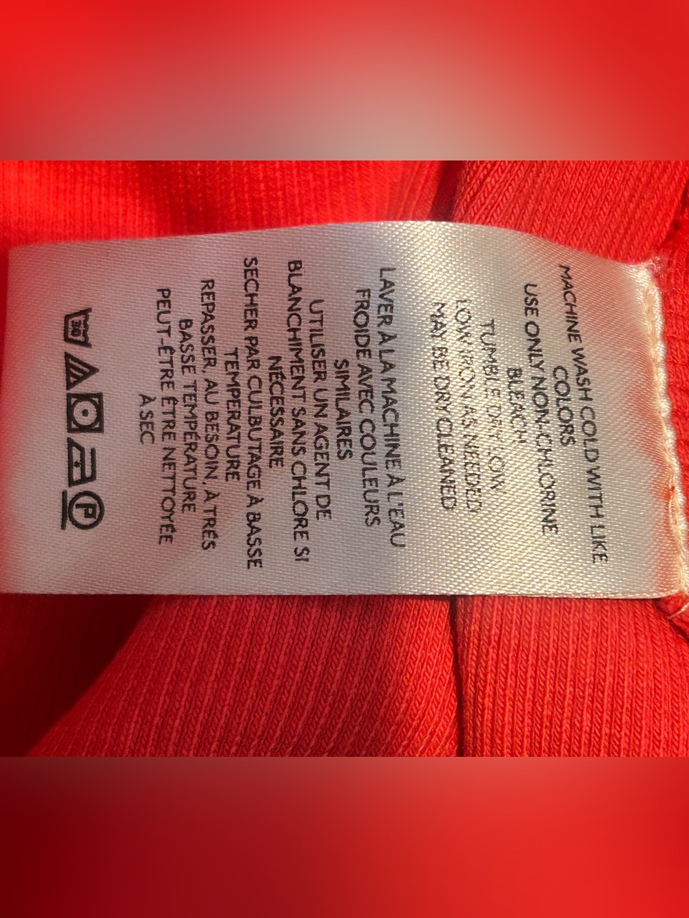 Maeve Racerback Tank Small Ribbed - Picture 5 of 6